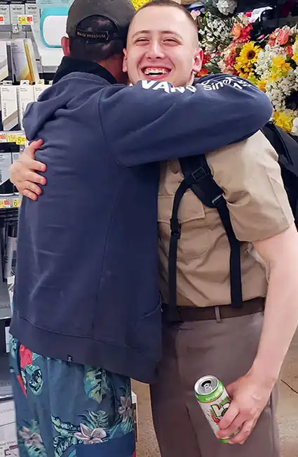 Positive words with care for our Soldeirs, Veteran David Haave gives that love and advice always.